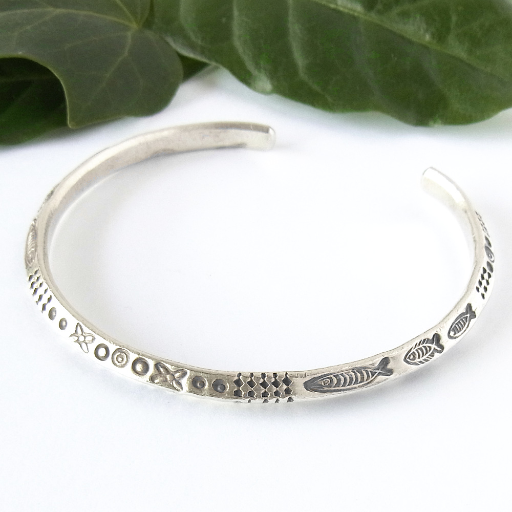 カレン族シルバーバングル