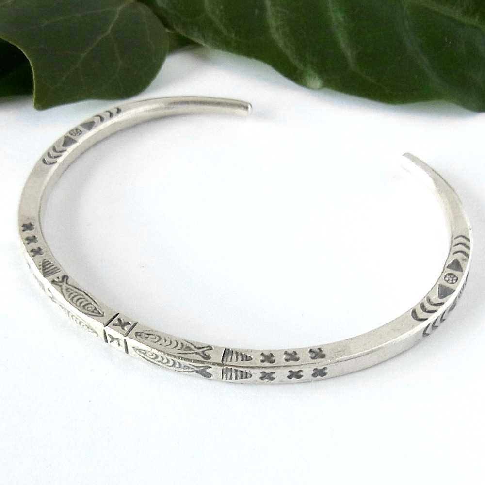 カレン族シルバーバングル