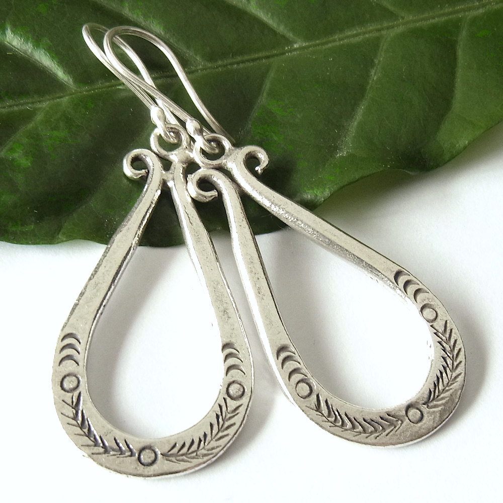 カレン族シルバーピアス