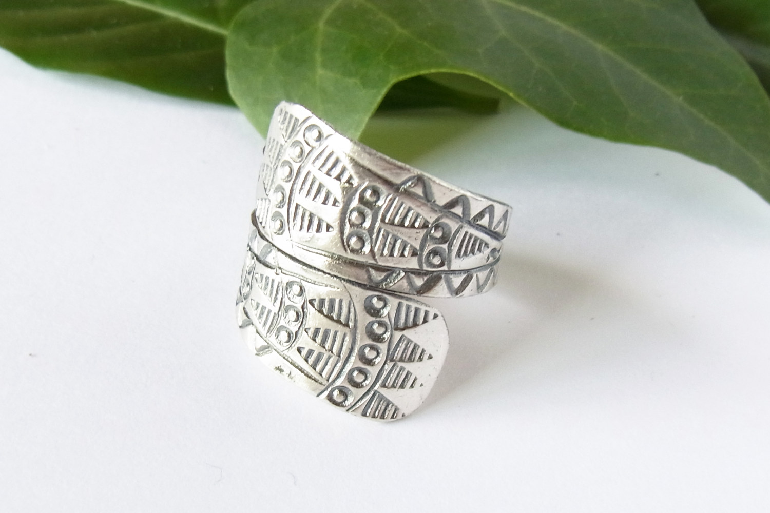 カレンシルバーリング photo1カレン族シルバーリング