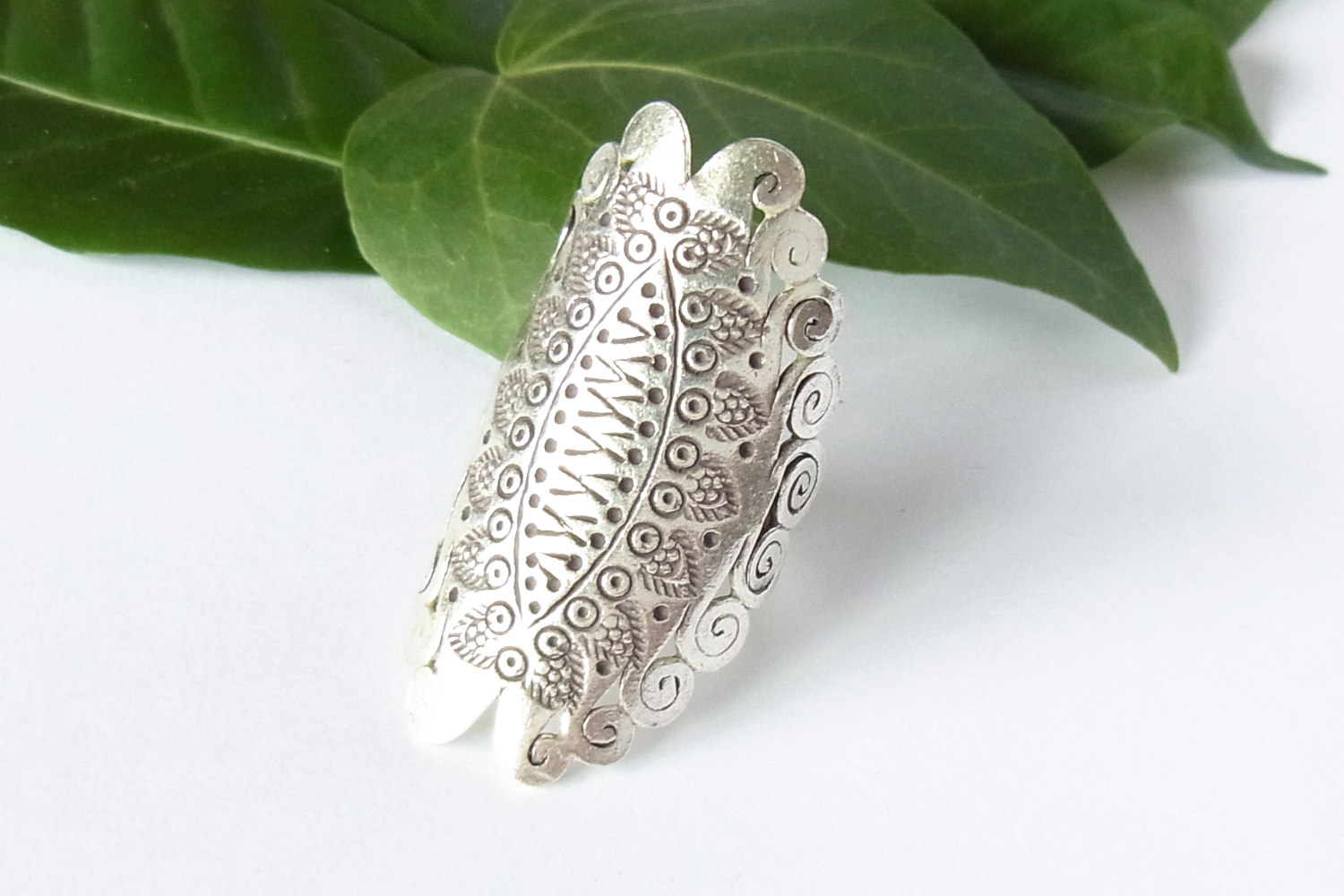 カレンシルバーリング photo1カレン族シルバーリング