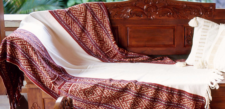 インドネシアティモール島の織物