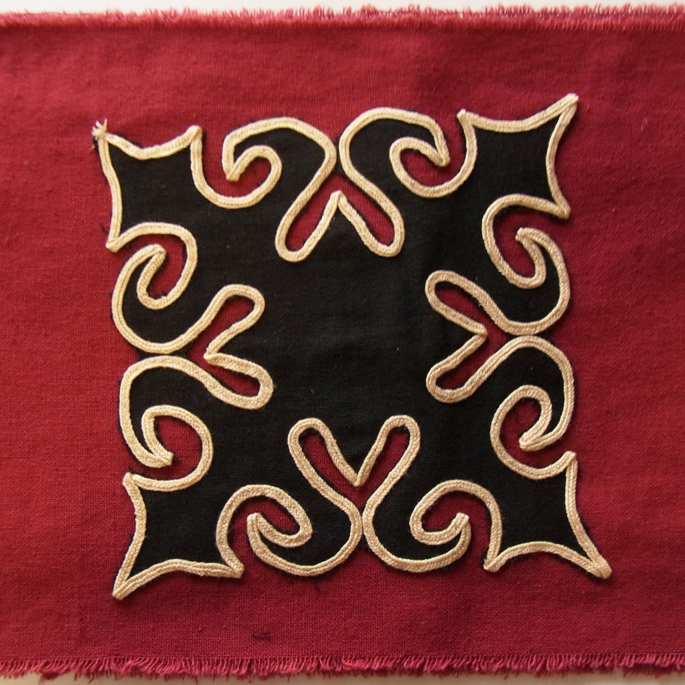 ヤオ族アップリケ布